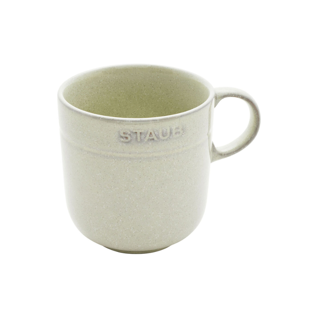 Ceramic 4-pc 16 oz. Mug Set - White Truffle