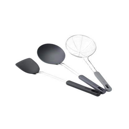 Nest™ Fusion 3-piece Black Wok Utensil Set