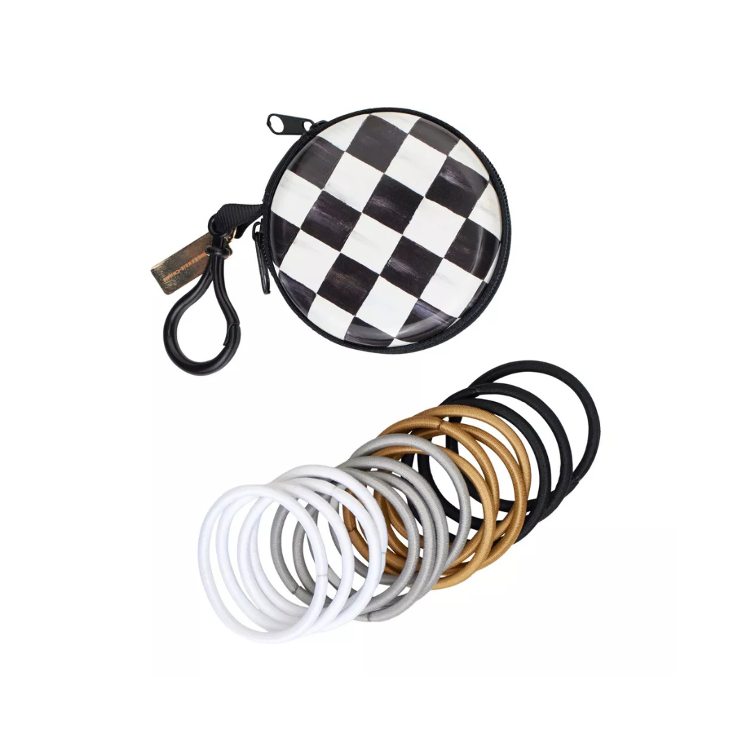 MC x Goody Courtly Check Purse Charm Elastics 15 CT