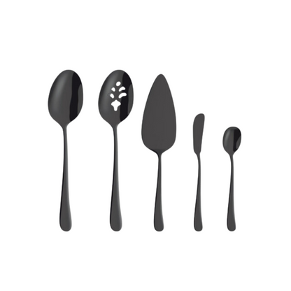 "Austin" Serving Set, Black, 5pcs.