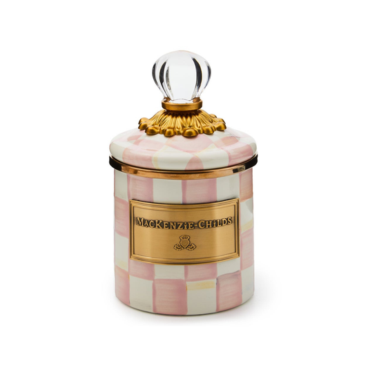 Rosy Check Mini Canister