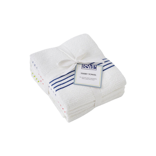 Assorted Terry Towel Set of 3