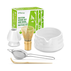 Matcha Whisk Set, Japanese Tea Set (5pcs)
