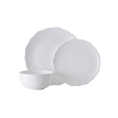 Abigail 12 Piece Dinnerware Set, Service for 4