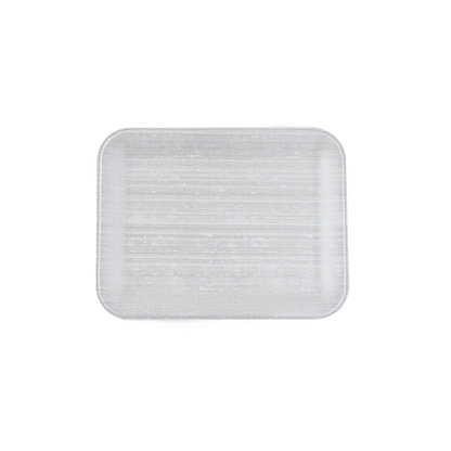 Small Serving Tray - Silk Silver