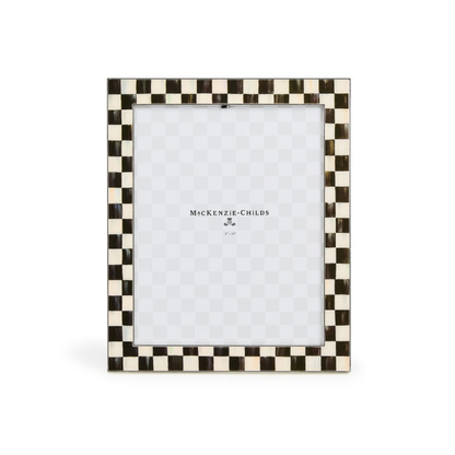 Courtly Check Silver Plated 8" x 10" Frame