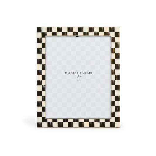 Courtly Check Silver Plated 8" x 10" Frame