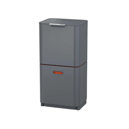 Totem Max 60L Grey Waste & Recycling Bin