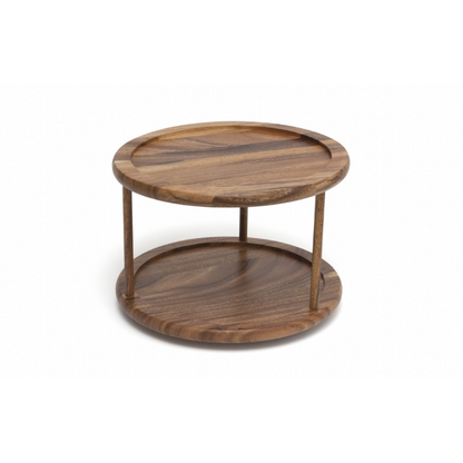 Acacia 2-Tier Turntable