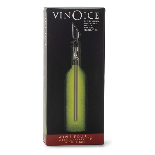 VinOice Wine Chiller and Non-Drip Pourer