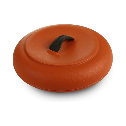 XL Tortilla Warmer  Terra Cotta / Black Handle