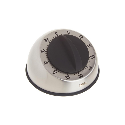 Stainless Steel Countdown 60-Minute Kitchen Timer