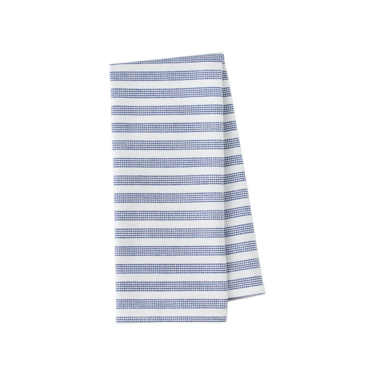 Blue Dobby Towel