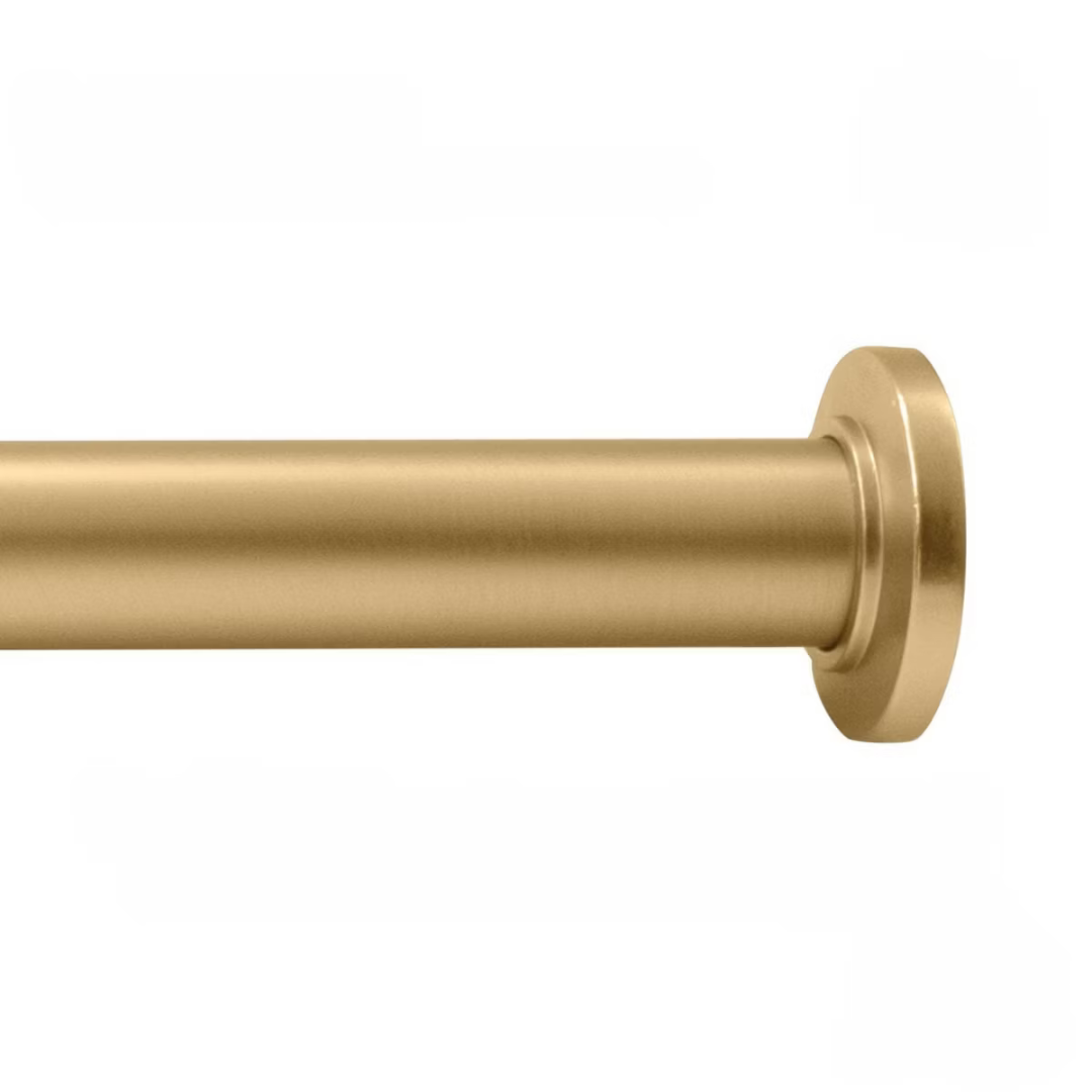 Draper Tension Shower Curtain Rod Gold 41"-76"