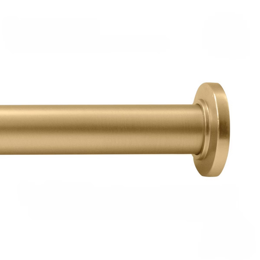 Draper Tension Shower Curtain Rod Gold 41"-76"