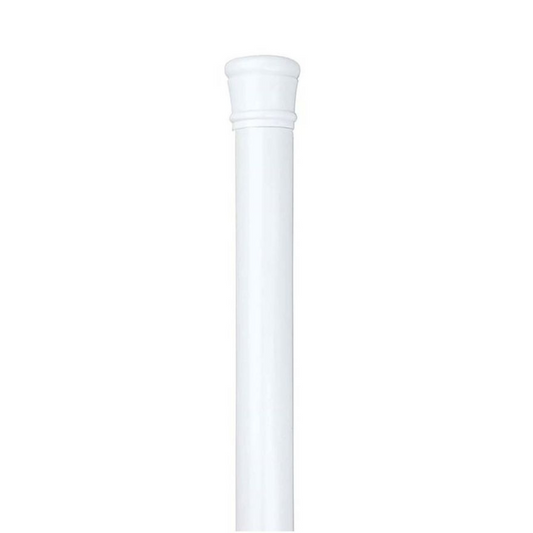 Tension Rod 41" - 76" White