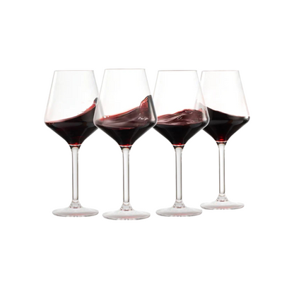 Barcelona Acrilyc Stemmed Wine Glassware Set of 4