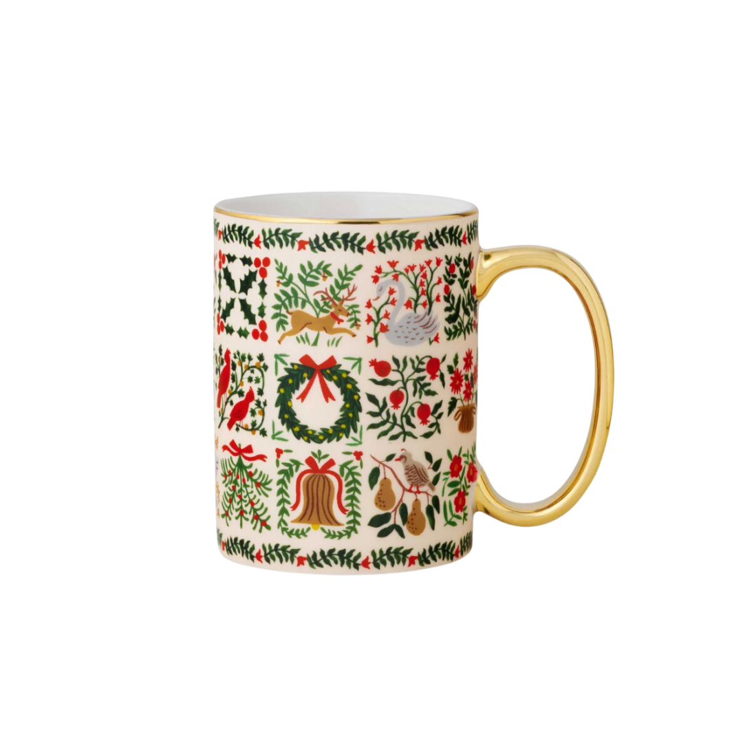 Holiday Porcelain Mug