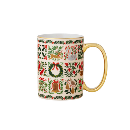 Holiday Porcelain Mug