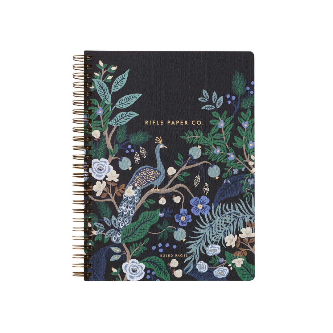 Peacock Spiral Notebook