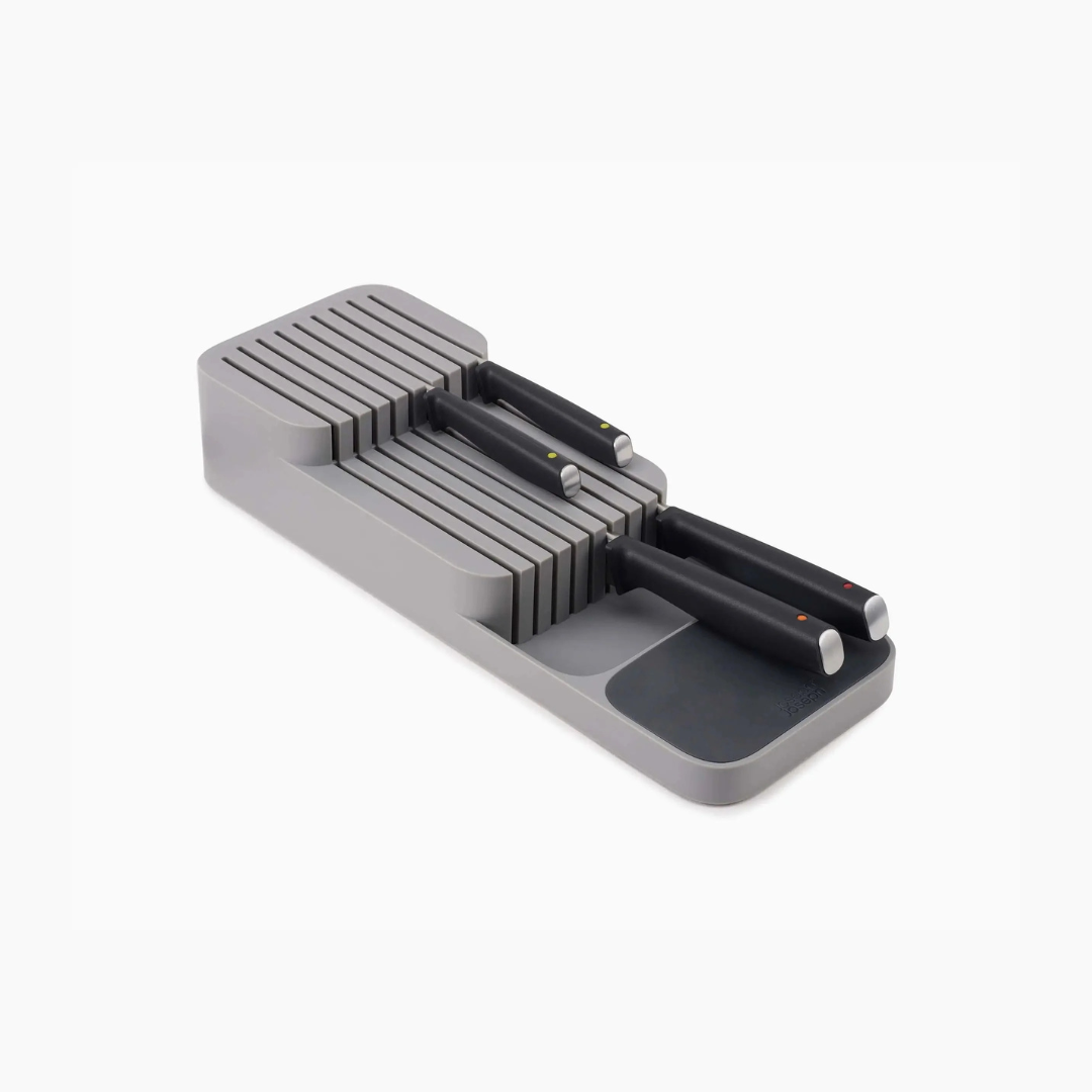 DrawerStore™ Grey Compact Knife Organiser