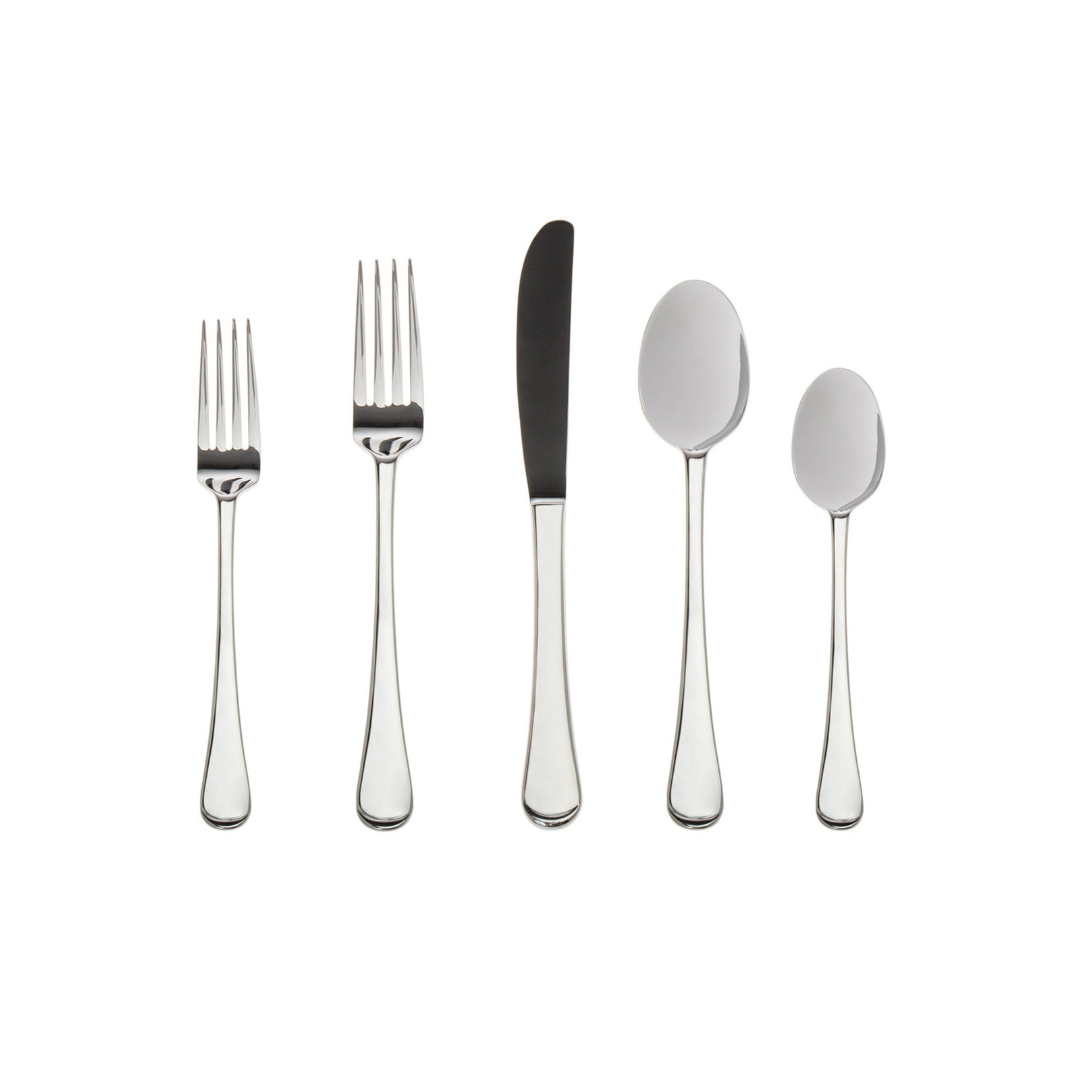 Infinity Mirrored 18/0 Stainless Steel 20 Piece Flatware Set, Service For 4