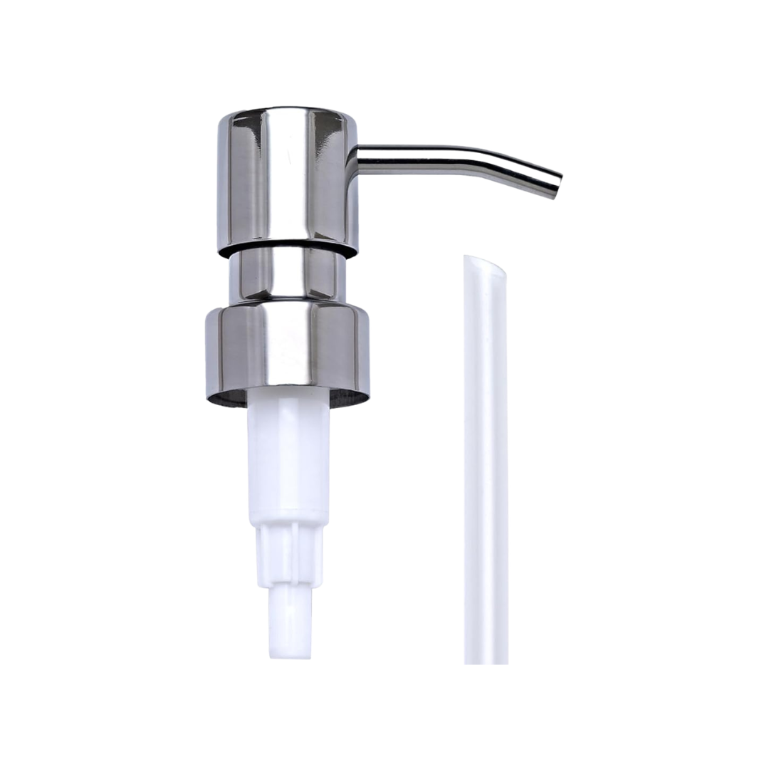 Plastic Lotion Pump Head Chrome