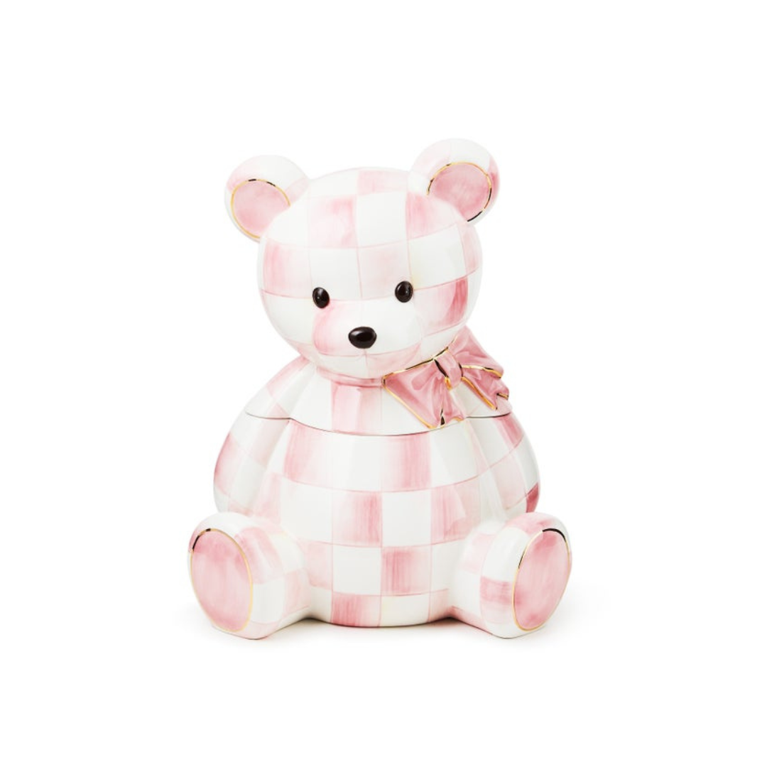 Rosy Bear Cookie Jar