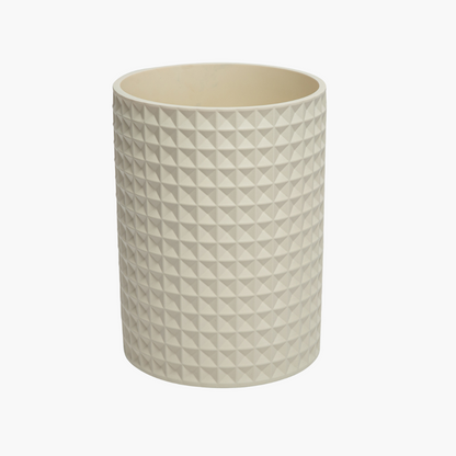 Braemar Wastebin Resin Ivory