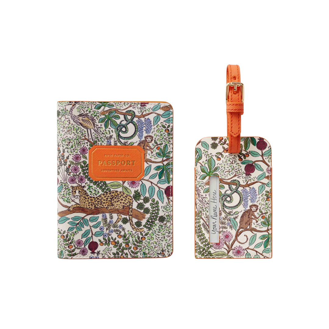Safari Passport & Luggage Tag Set