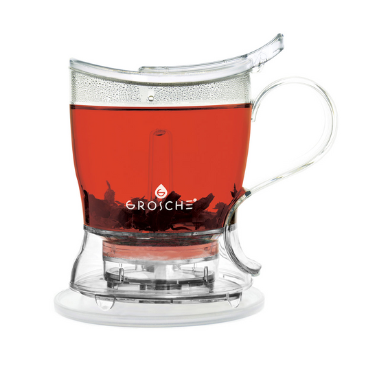 ABERDEEN Clear Easy Pour Tea Steeper