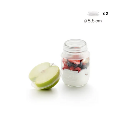 Reusable Flexible Lids - 8.5 cm (2 u.)