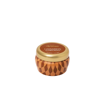 Cinnamon Cortado Artisan Winter Bazaar Mini Tin