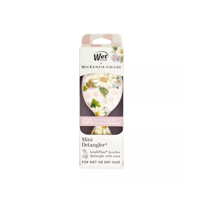 Wet Brush x MacKenzie Childs Mini Detangler Hair Brush - Wildflower Dot