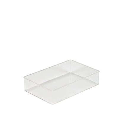 N&T Large Rectangle Storage Bin 318Gg PET Clear