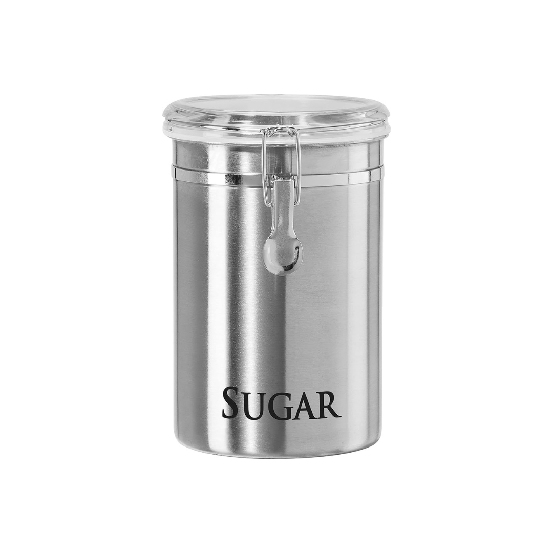 Stainless Steel "SUGAR" Clamp Canister