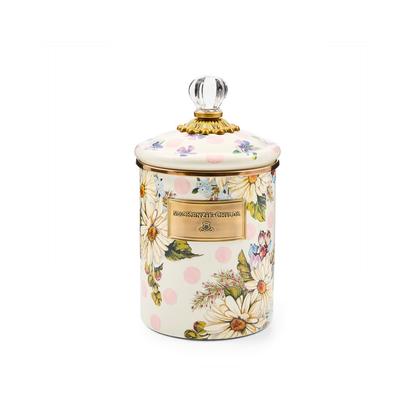 Wildflowers Pink Medium Canister