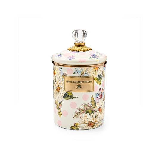Wildflowers Pink Medium Canister