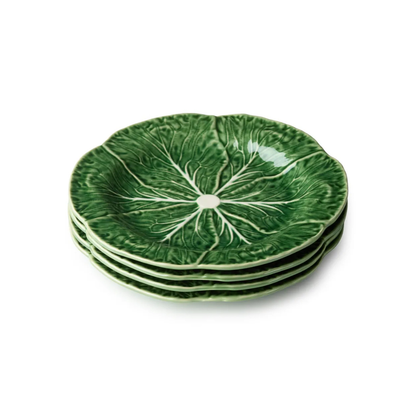 Le Jardin Cabbage 3-D Salad Plate 9 in