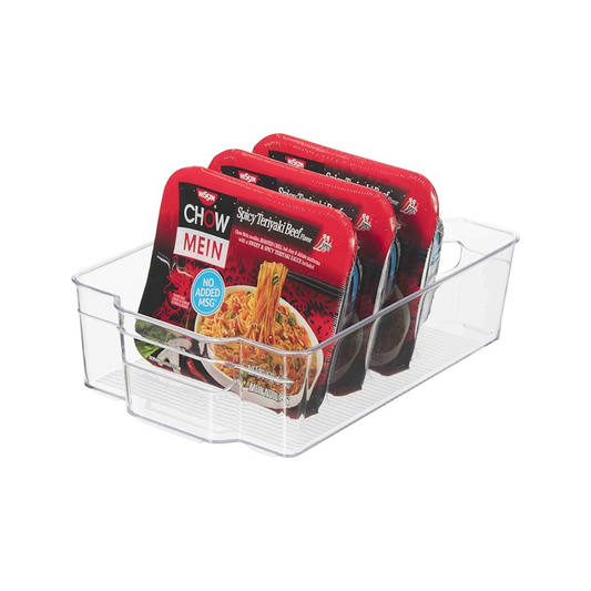 Stackable Storage Bin with Handle - Wide