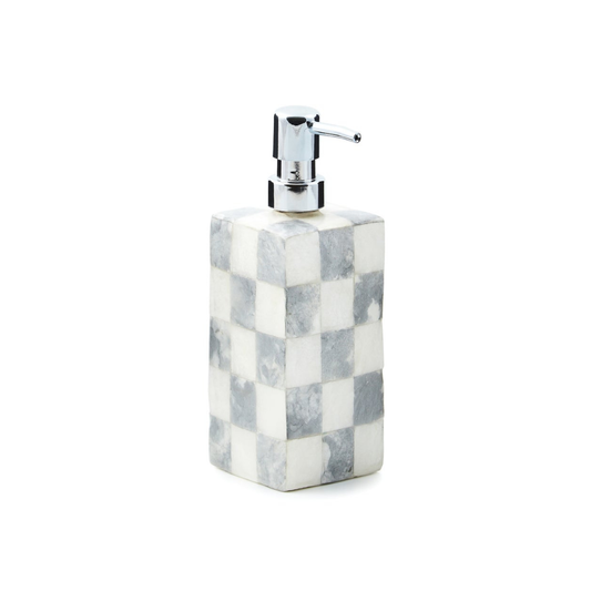 Sterling Check Capiz Soap Pump