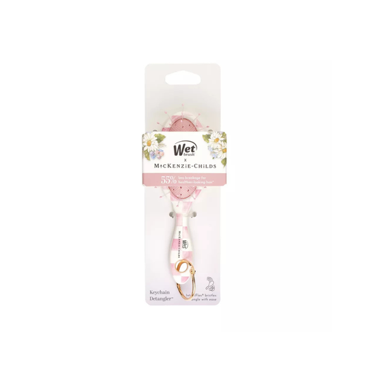 MC x Wet Brush Rosy Check Keychain Detangler Brush