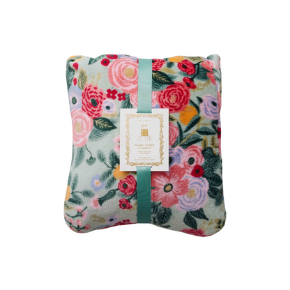 Garden Party Travel Fleece Blanket