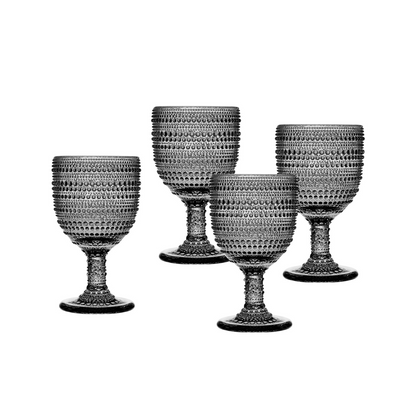 Lumina Smoke Goblet, Set of 4