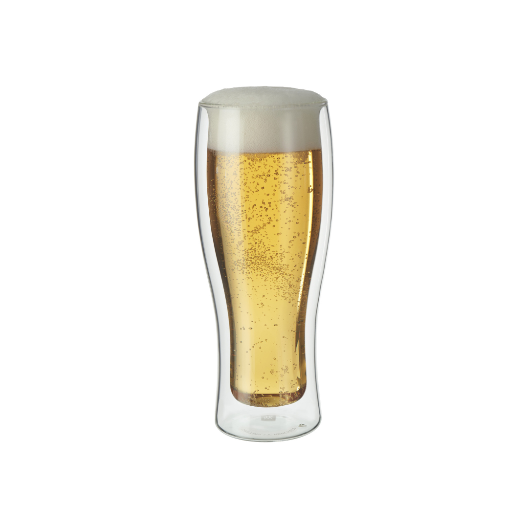 Sorrento 2-pc Double-Wall Beer Glass Set