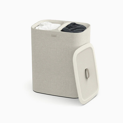 Tota 90L Ecru Laundry Separation Basket