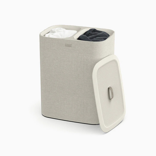Tota 90L Ecru Laundry Separation Basket