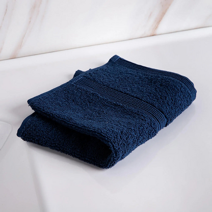 Allure Wash Towel Indigo 12"x 12"