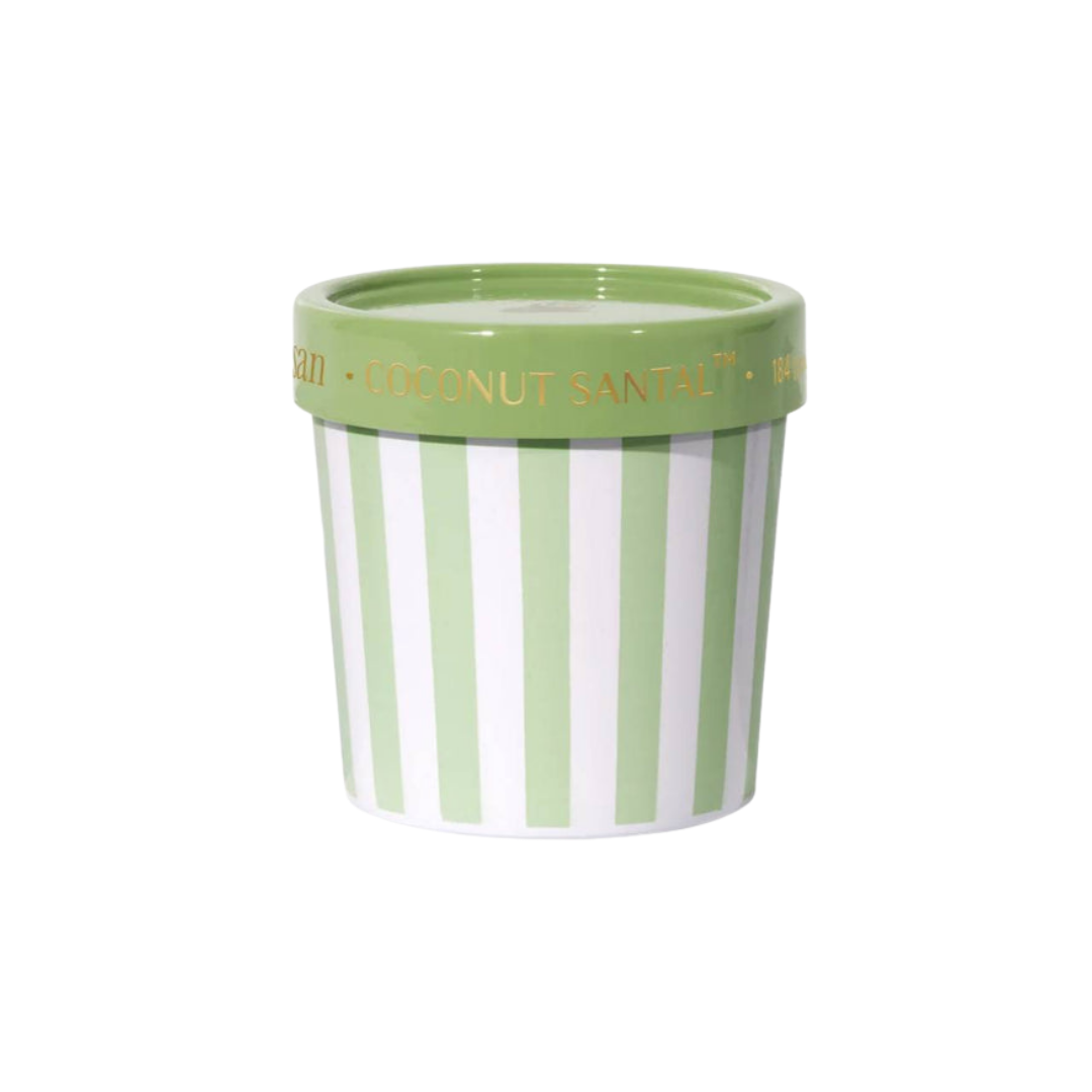 Coconut Santal Caffè Capri Gelato Cup Candle