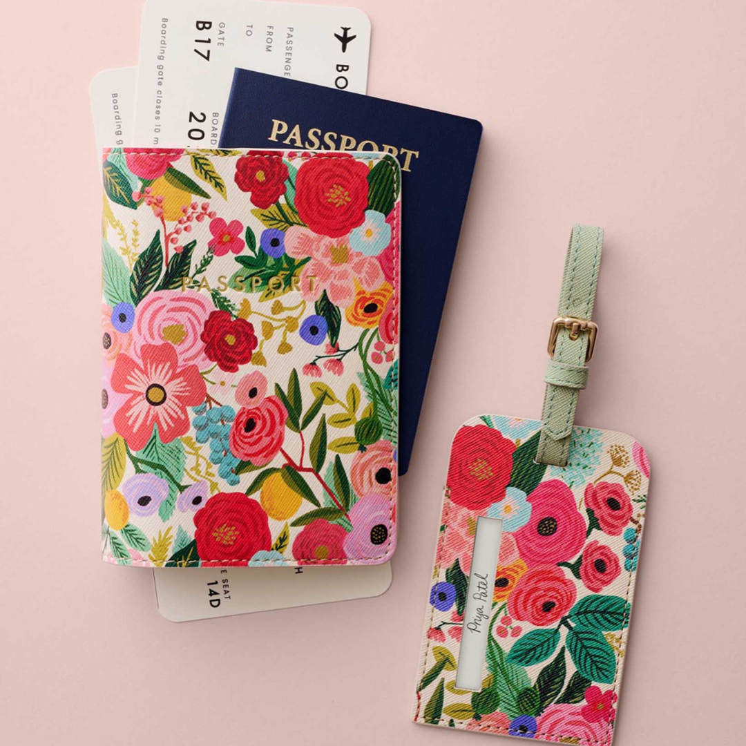 Garden Party Luggage Tag